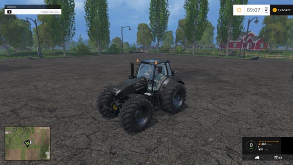 DEUTZ FAHR 620 BLACK EDITION