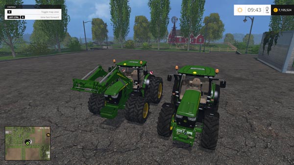 John Deere 6R FL Pack (Ploughing Spec)