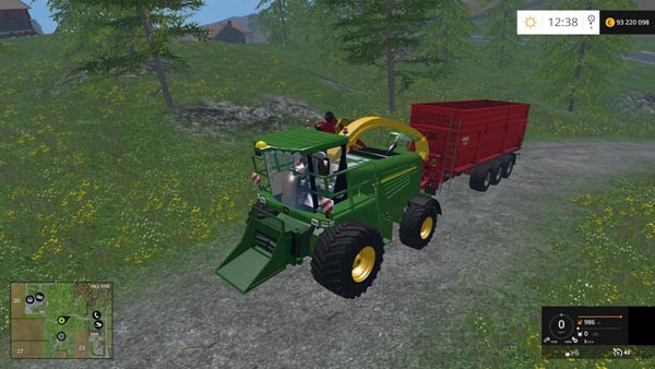 John Deere 7950 Flishugger