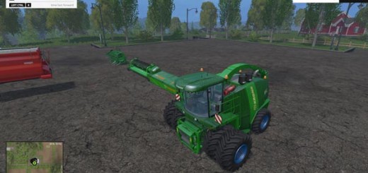 KRONE BIGX11 WITH DYNAMIC TWIN FRONTS WHELS PACK
