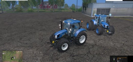 NEW HOLLAND T6160 TWIN PACK