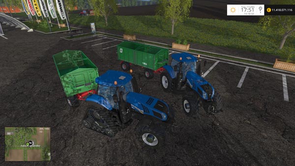 New Holland T8.320 und T8.435 SmartTrax 