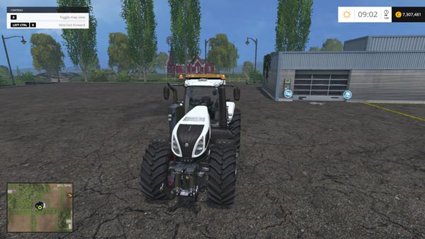 New Holland T8320 620 EvoX