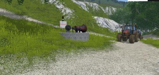 Placeable water pump