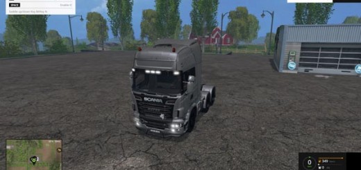 Scania R 730 Silver