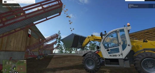 Telescopic loader bucket