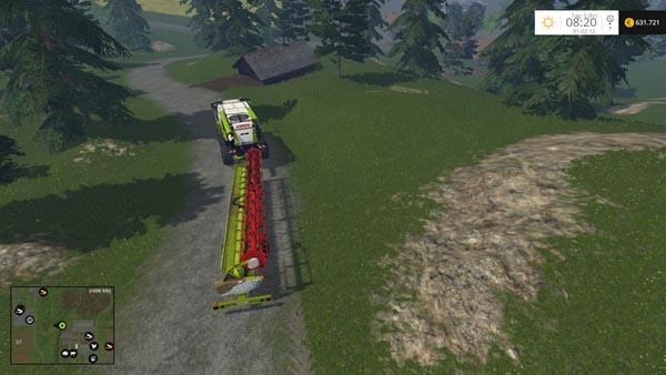 Claas Combine Header Trailer 