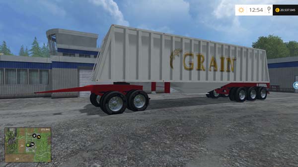 Grain hopper whit dolly