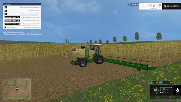 Krone Big X with 128k 