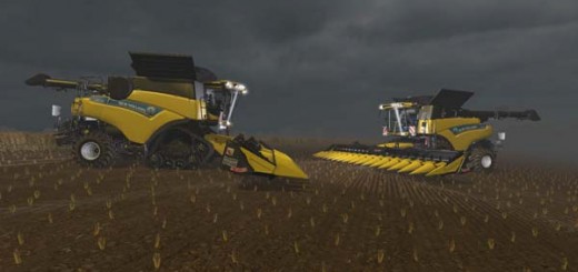 New Holland Cr9.90 ATI und Terra Wheels v 1.0 Beta Terra Wheels