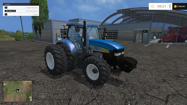 New Holland TM7040 Brazilian Edition