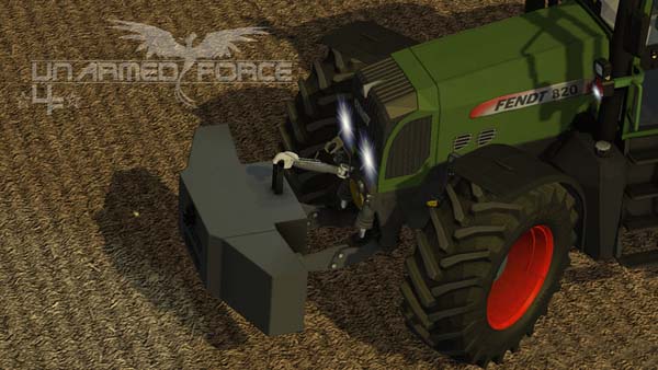 Self Made Fendt weight 1400kg 