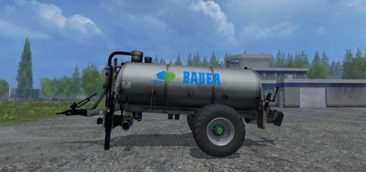 Bauer V90 slurry tanker