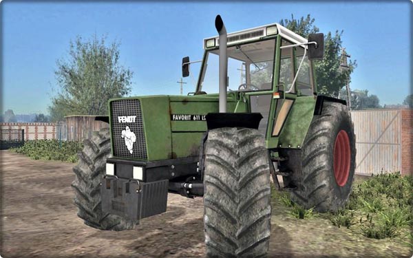 FENDT 611 LSA TURBOMATIK TRACTOR 