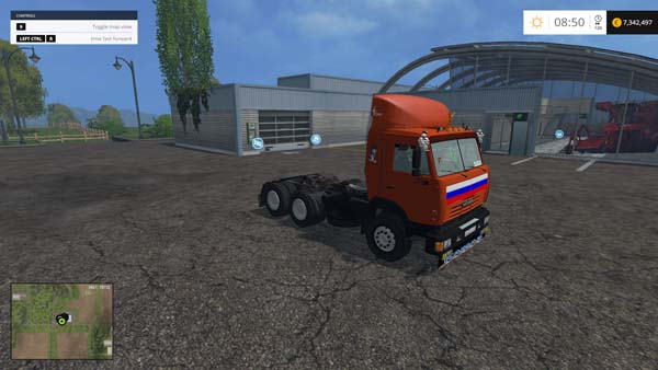 Kamaz 54115 Red