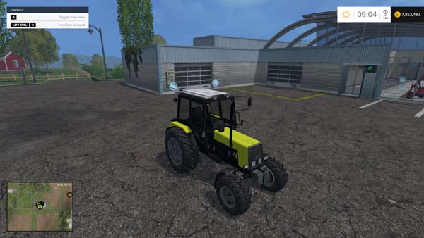 MTZ 1025 Yellow