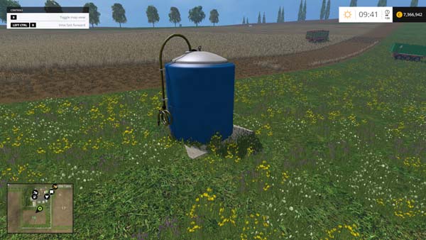 Placeable Fertilizer Tank