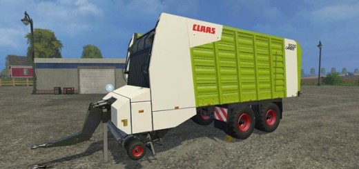 Claas Cargos 9500 4 Wheels Chassis