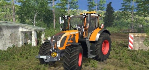 Fendt 718 Orange