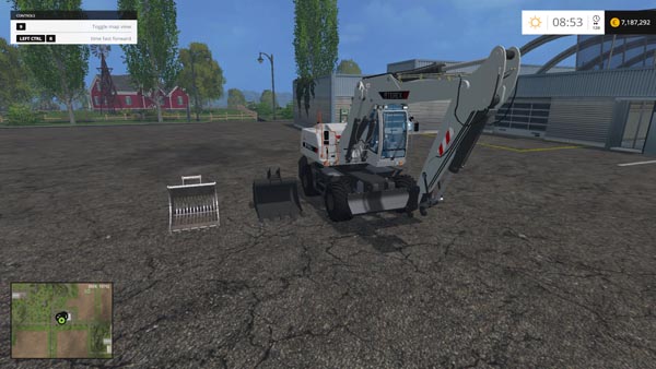 Terex TW 170 Excavator