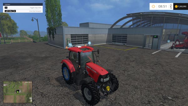 Case IH Maxxum 140 Multicontroller