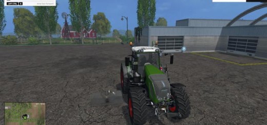 Fendt 936 Vario SCR With Weight