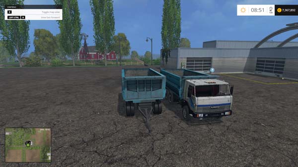 KamAZ 45143 and NEFAZ 8560