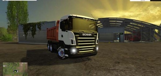 Scania tipper