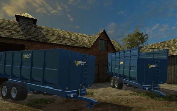 WEST 16 TONNE TRAILER V1.0