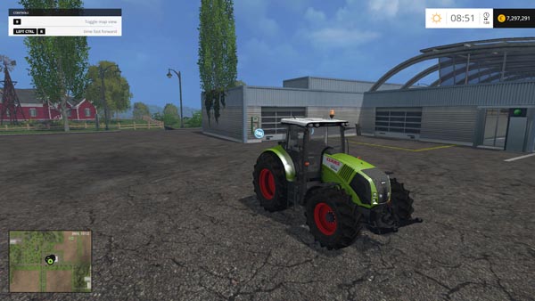 Claas Axion 820