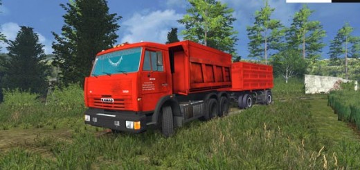 KamAZ 65115 and NEFAZ 8460