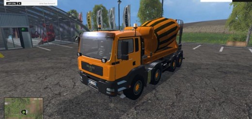 NBM MAN TGA 8X8 HKL CONCRETE MIXER